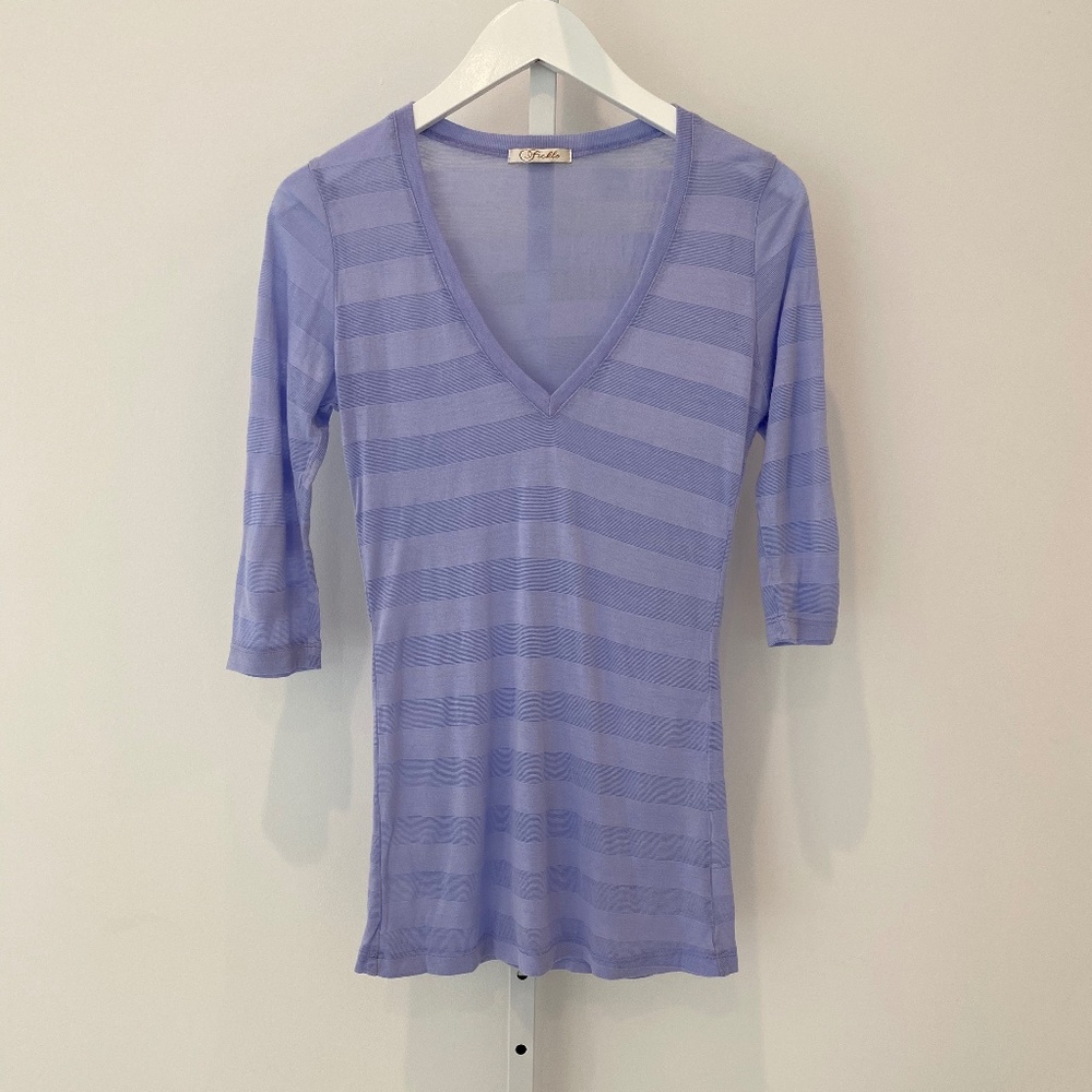 FICKLE LAVENDER TOP SIZE SMALL